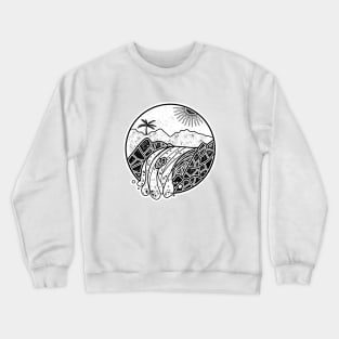 Jungle Waterfall Crewneck Sweatshirt